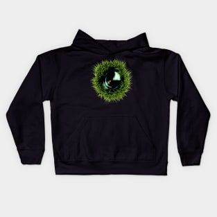 Green Photographer Kids Hoodie